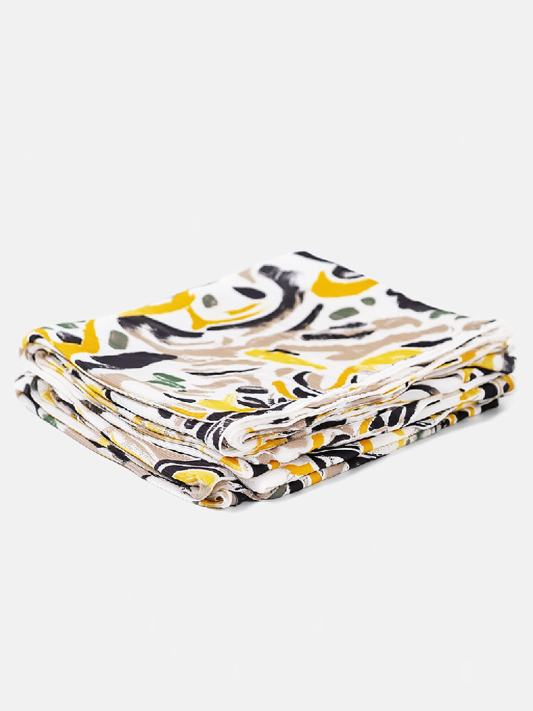 طرحة شيفون مطبوعة (نقشة مودرن)