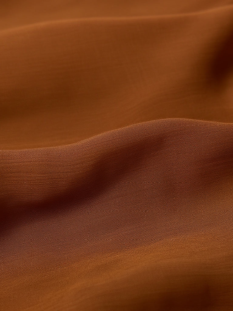 طرحة شيفون سادة | بني