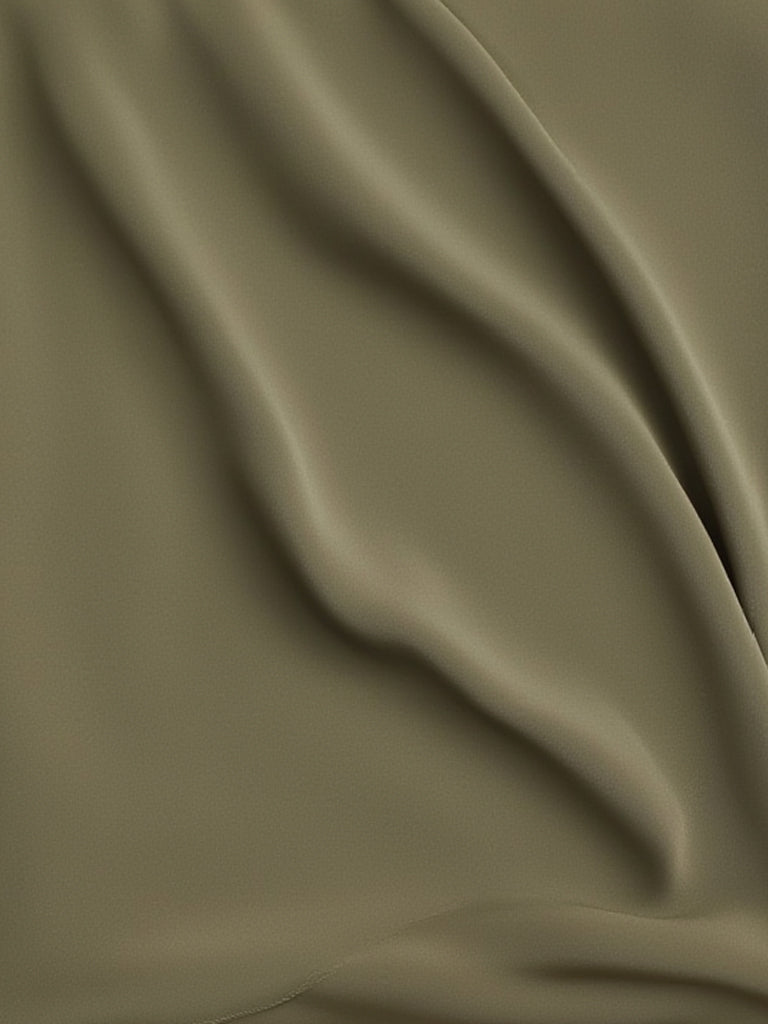 طرحة شيفون سادة | زيتي