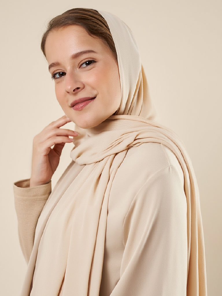 طرحة چل | أوف وايت