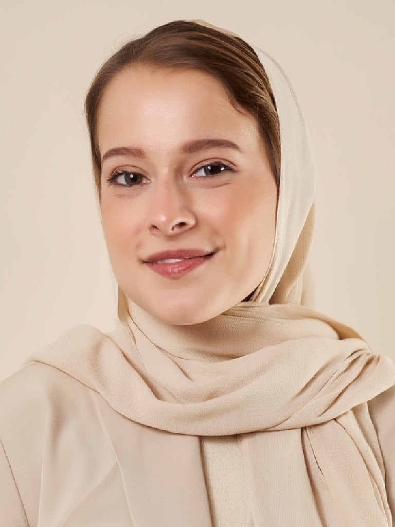 طرحة چل | أوف وايت