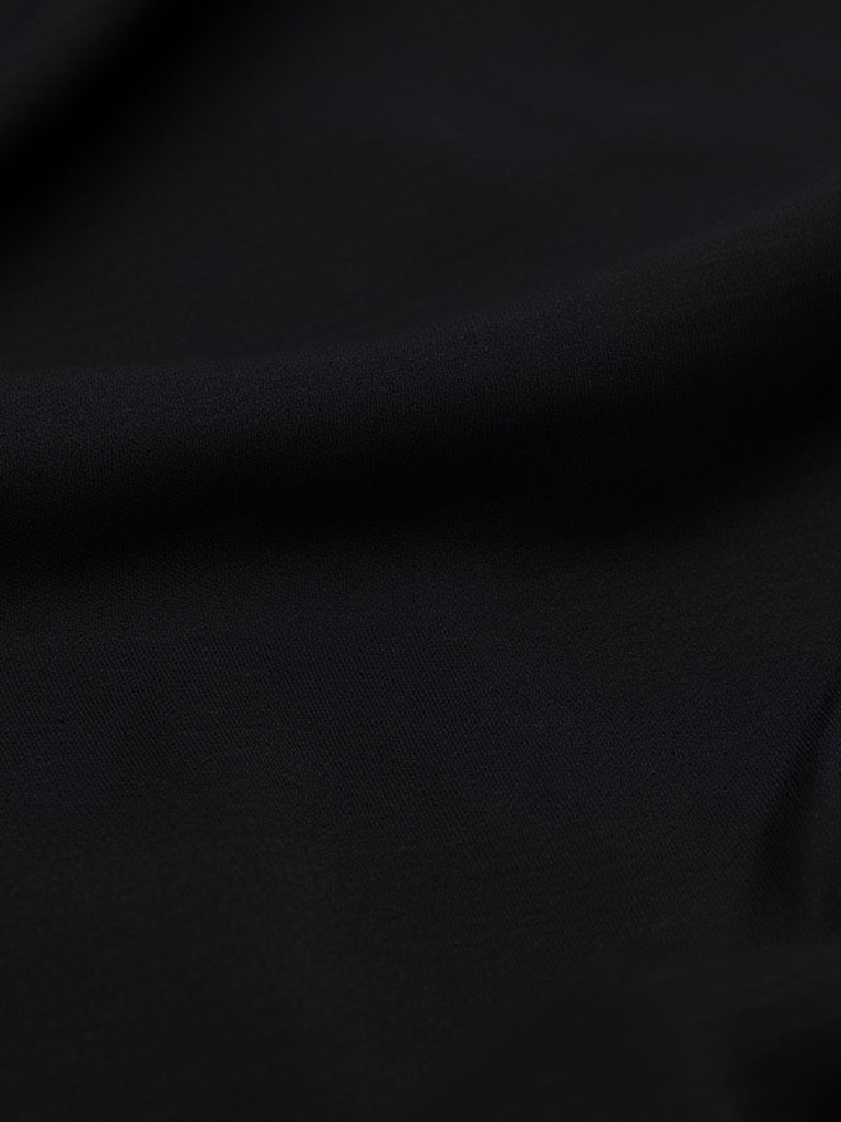 طرحة شيفون سادة | أسود