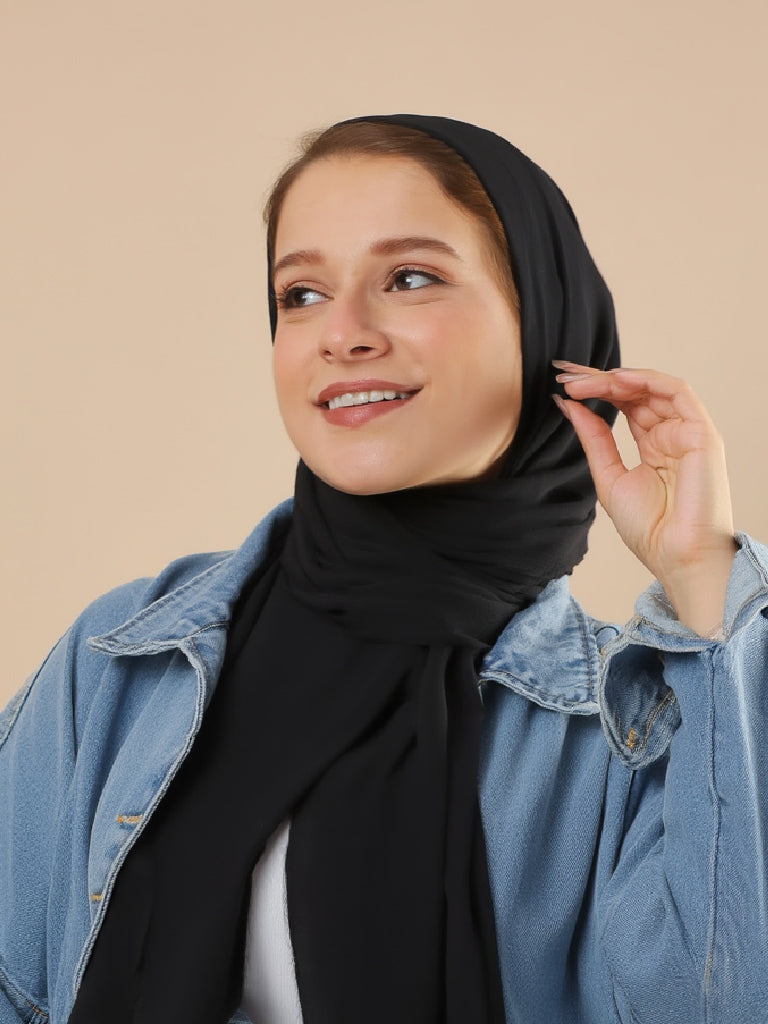 طرحة چل | أسود