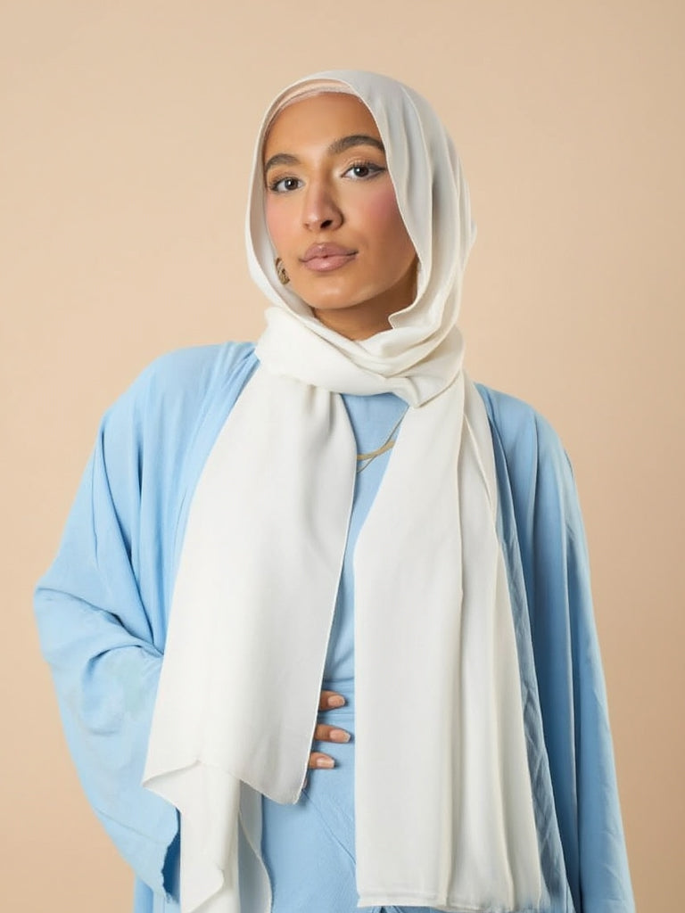 طرحة مودال | أبيض